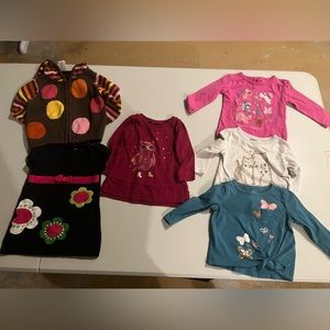 6 piece shirt/sweater bundle